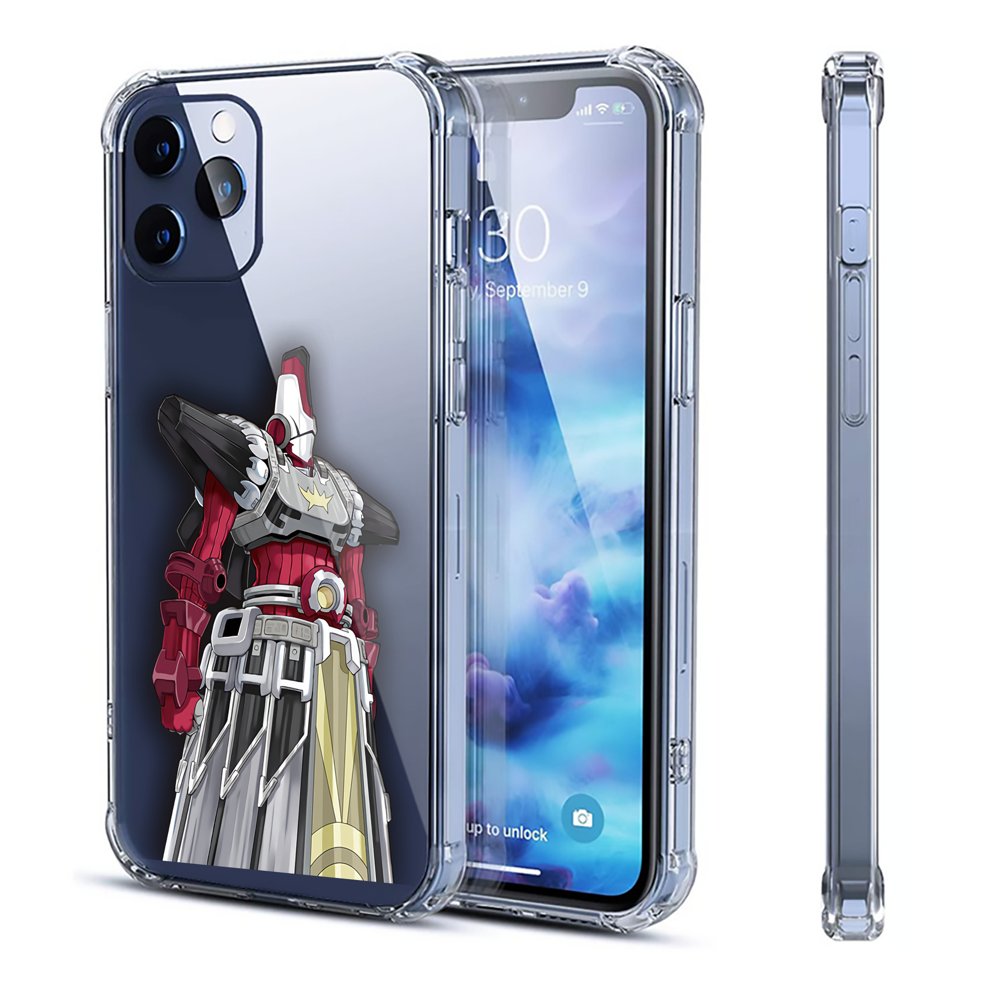 （画像用） 遊☆戯☆王 Yu-Gi-Oh! 【iPhone 12シリーズ対応】透明スマホケース（クリアソフトケース）